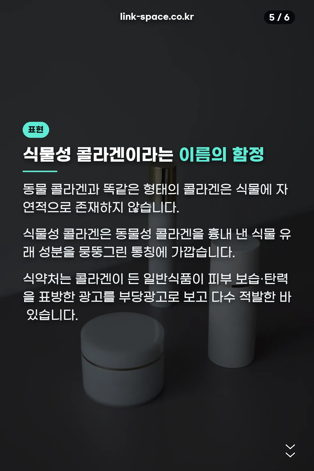 식물성 콜라겐 표현