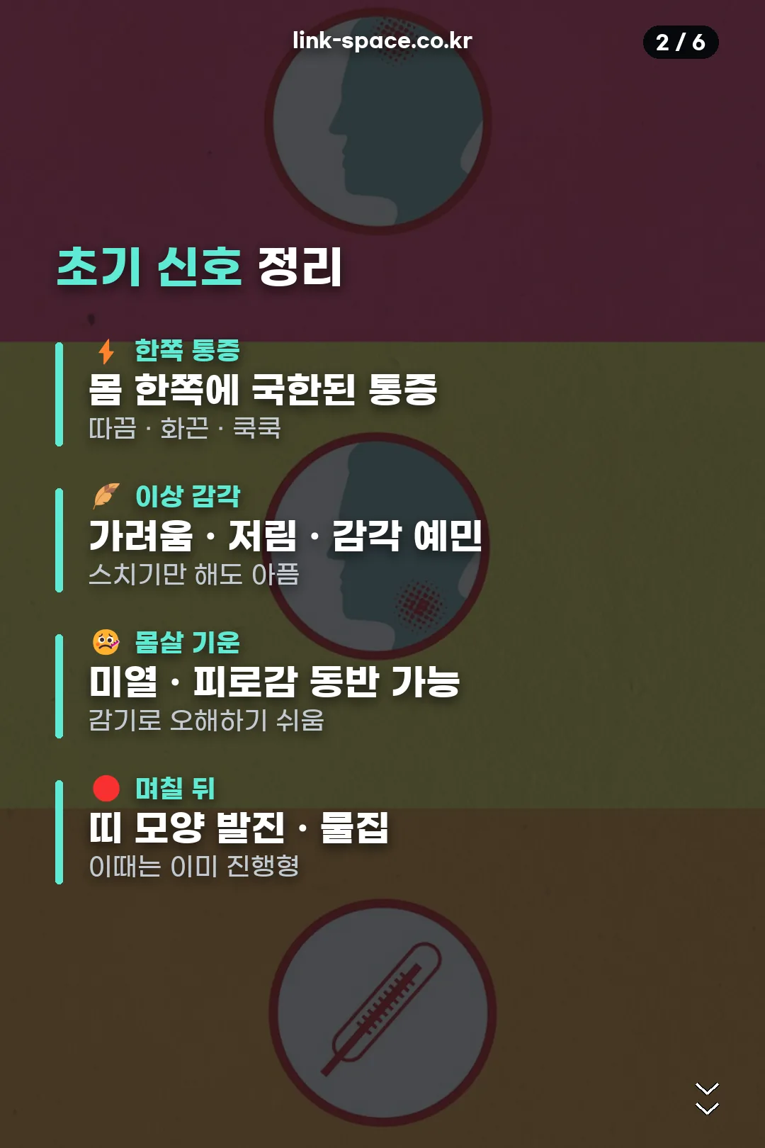 초기 신호 정리