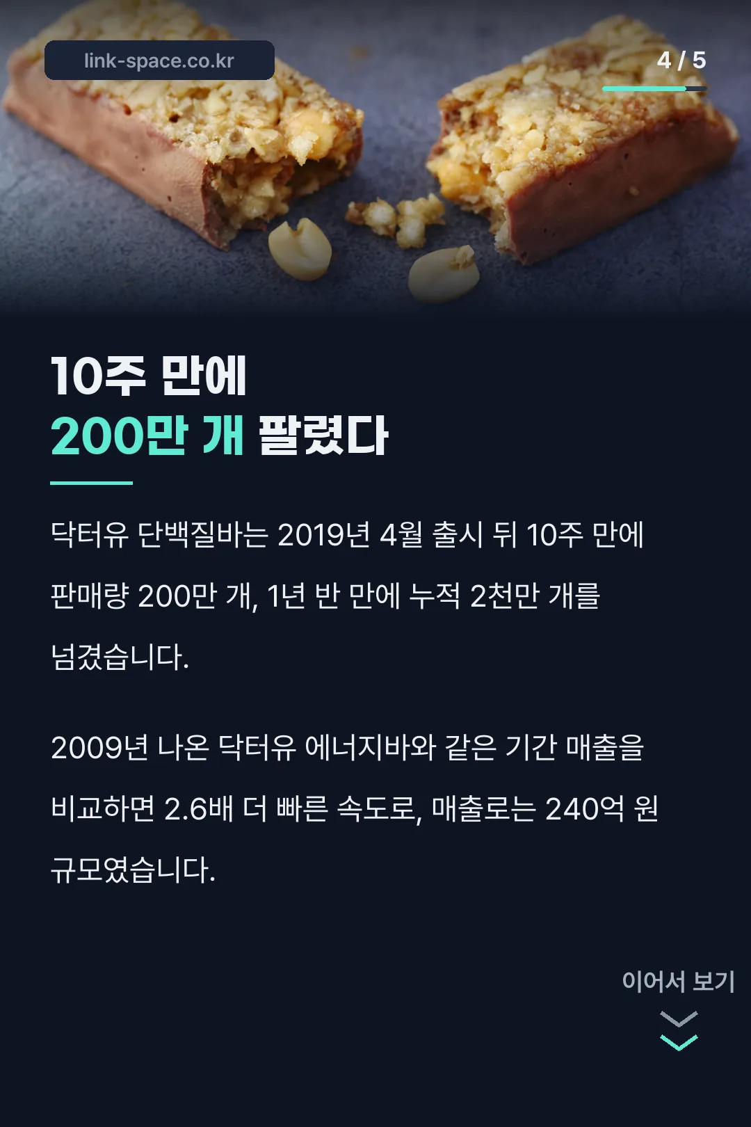 10주 만에 200만 개 판매 기록