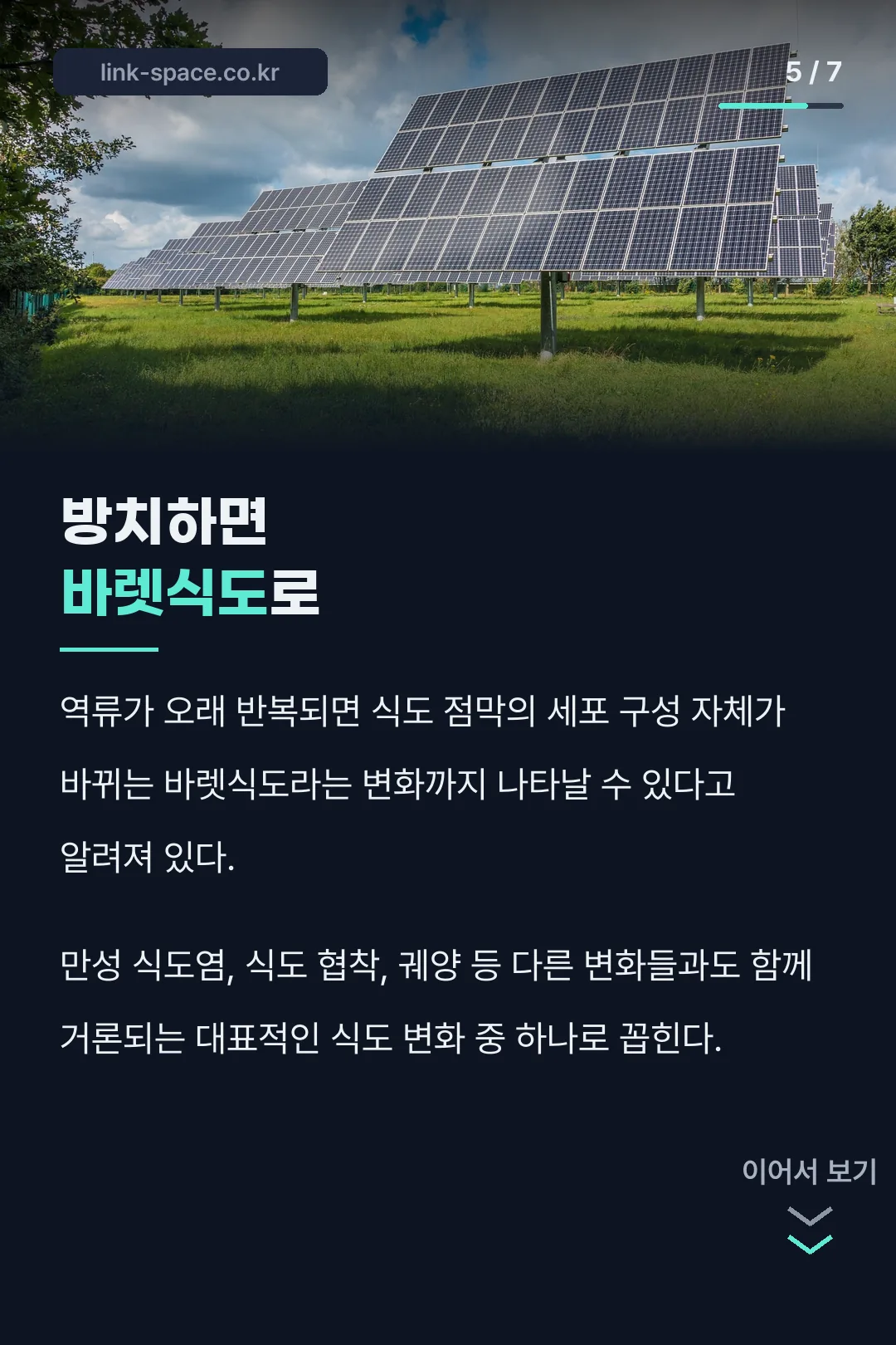 바렛식도 변화 설명
